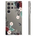 Coque Samsung Galaxy S24 Ultra en TPU - Fleurs d'Automne