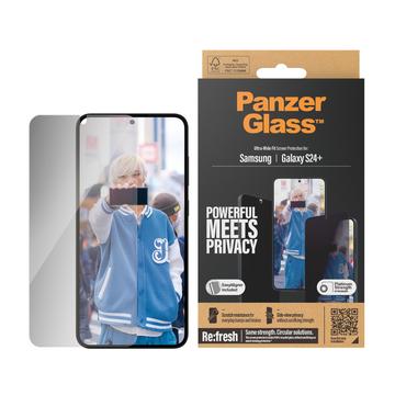 Protecteur d\'Écran Samsung Galaxy S24+ PanzerGlass Ultra-Wide Fit Privacy EasyAligner - Clair