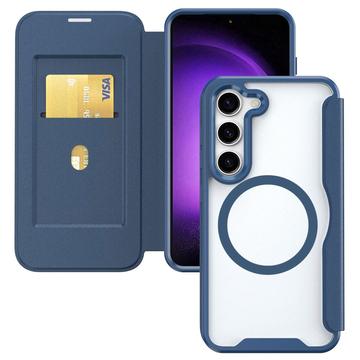 Étui à Rabat Samsung Galaxy S24+ avec Fente pour Carte - Compatible MagSafe