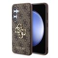 Coque Hybride Samsung Galaxy S24+ Guess 4G Big Metal Logo