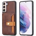 Étui Samsung Galaxy S24+ avec Portefeuille - Retro Style