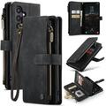 Étui Portefeuille Samsung Galaxy S25 Multifonctionnel Caseme C30