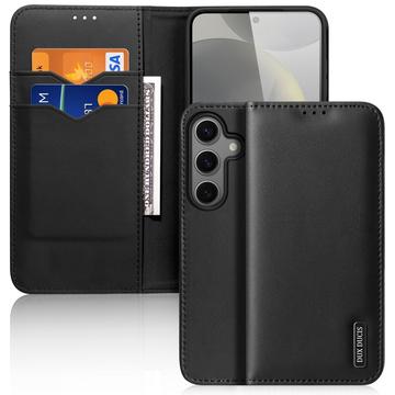 Etui Portefeuille Samsung Galaxy S25 en Cuir Dux Ducis Hivo