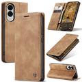 Étui Portefeuille Samsung Galaxy S25 Edge Caseme Série 013 - Marron