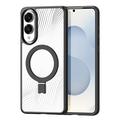 Coque Hybride Samsung Galaxy S25 Edge Dux Ducis Aimo - compatible avec MagSafe - Noire