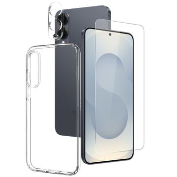 Kit de protection 3-en-1 Samsung Galaxy S25 Edge Northjo - Transparente