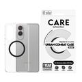 Coque Samsung Galaxy S25 Edge PanzerGlass Care Transparent Urban Combat - Compatible MagSafe - Noire