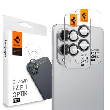 Protecteur d\'Objectif Samsung Galaxy S25 Edge Spigen Glas.tR Ez Fit - Noir