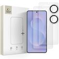 Kit de protection Samsung Galaxy S25 Edge Tech-Protect Glass Set+ - Clair