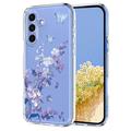 Coque Samsung Galaxy S25 FE en TPU à motif floral - Glycine