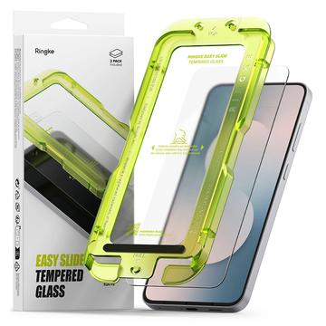Protection d\'écran Samsung Galaxy S25 FE en verre trempé Ringke Easy Slide - 2 Pcs.