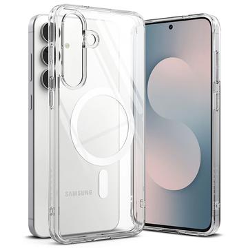 Coque Hybride Samsung Galaxy S25 FE Ringke Fusion Magnetic - Transparente