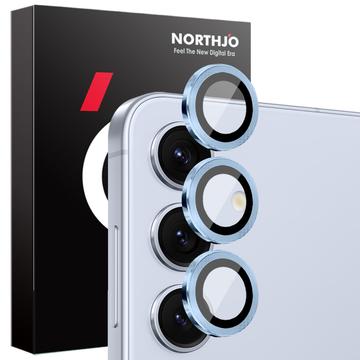 Kit de protection de l\'objectif de l\'appareil photo Samsung Galaxy S25 Northjo - Bleu