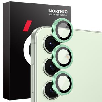 Kit de protection de l\'objectif de l\'appareil photo Samsung Galaxy S25 Northjo - Vert