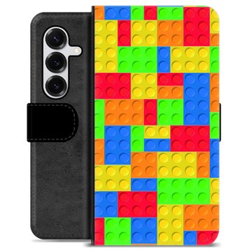 Étui Portefeuille Premium Samsung Galaxy S25+ - Blocs