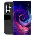 Étui Portefeuille Premium Samsung Galaxy S25+ - Galaxie