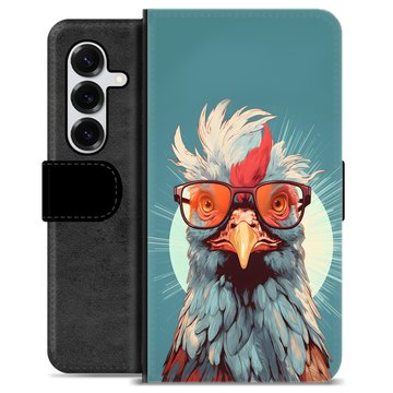 Étui Portefeuille Premium Samsung Galaxy S25+ - Poule