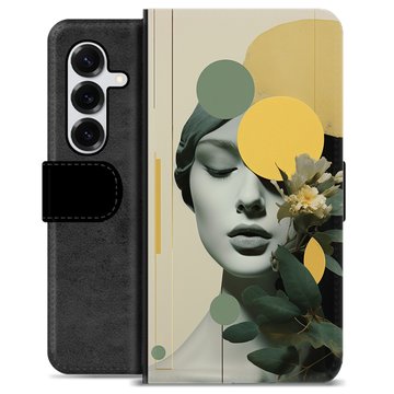 Étui Portefeuille Premium Samsung Galaxy S25+ - Ambiance Vintage