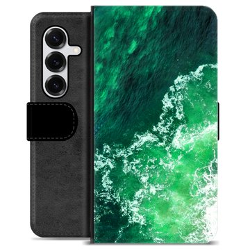 Étui Portefeuille Premium Samsung Galaxy S25+ - Vagues