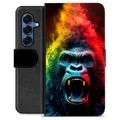 Étui Portefeuille Premium Samsung Galaxy S25 - Gorille