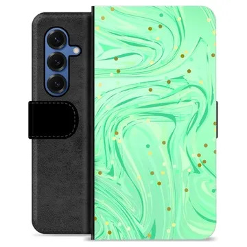 Étui Portefeuille Premium Samsung Galaxy S25 - Menthe Verte