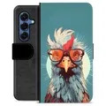 Étui Portefeuille Premium Samsung Galaxy S25 - Poule