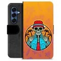 Étui Portefeuille Premium Samsung Galaxy S25 - Été Squelette