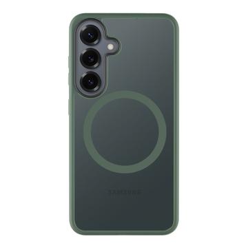 Coque Hybride Samsung Galaxy S25 Tactical MagForce Hyperstealth - Forêt Verte