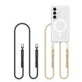 Coque Samsung Galaxy S25 Tech-Protect FlexAir Chain MagSafe - Noir et Taupe