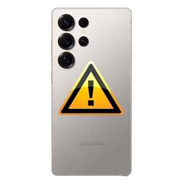 Réparation Cache Batterie pour Samsung Galaxy S25 Ultra - Gris titane