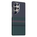 Coque Samsung Galaxy S25 Ultra Benks Kevlar Aramid Fiber - Compatible MagSafe - Grise / Verte