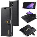 Étui Portefeuille Samsung Galaxy S25 Ultra Détachable DG.Ming 2-en-1 - Noir