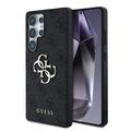 Coque Hybride Samsung Galaxy S25 Ultra Guess 4G Big Metal Logo - Noire