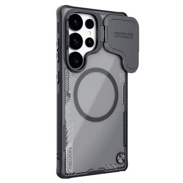 Coque magnétique Samsung Galaxy S25 Ultra Nillkin IceBlade Prop - Compatible MagSafe, Couvercle à lentille coulissante