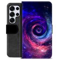 Étui Portefeuille Premium Samsung Galaxy S25 Ultra - Galaxie
