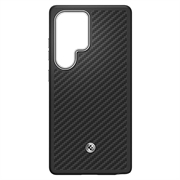 Coque Samsung Galaxy S25 Ultra Spigen Enzo Aramid GP-FPS938PGABW - Noire / Argente