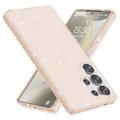 Coque Hybride Samsung Galaxy S25 Ultra - Série Stylish Glitter - Doré
