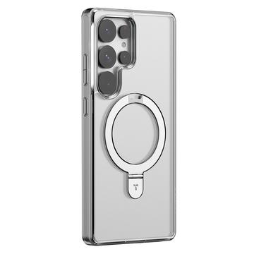 Coque MagSafe Samsung Galaxy S25 Ultra Torras Guardian Ostand - Transparente