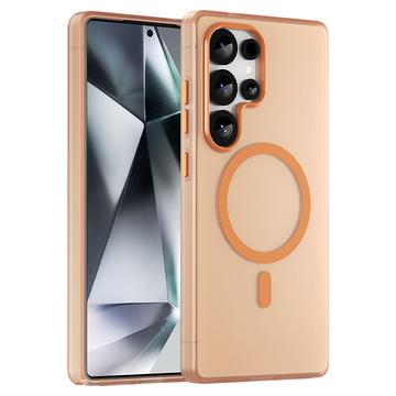 Coque MagSafe Samsung Galaxy S25 Ultra UltraGuard Matte - Orange