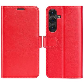 Étui Portefeuille Samsung Galaxy S25 avec Fermeture Magnétique