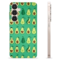 Coque Samsung Galaxy S25+ en TPU - Avocado Pattern