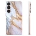 Coque Samsung Galaxy S25+ en TPU - Marbre Élégant