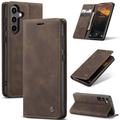 Étui Portefeuille Samsung Galaxy S25+ Caseme Série 013 - Café