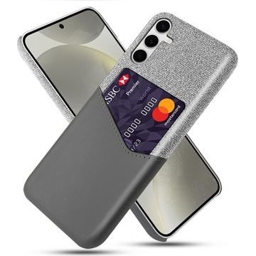 Coque Samsung Galaxy S25+ avec Porte-Cartes KSQ - Grise