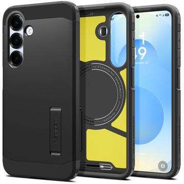 Coque Samsung Galaxy S25+ Spigen Tough Armor Mag - Noire
