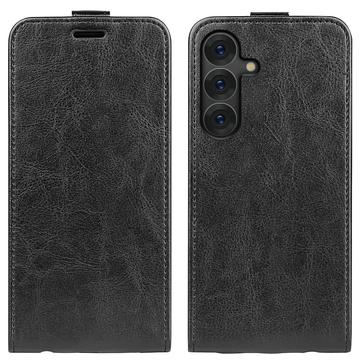 Étui à Rabat Vertical Samsung Galaxy S25+ avec Porte-Cartes