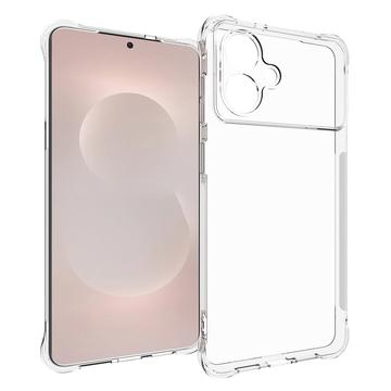 Coque Samsung Galaxy S26 Edge en silicone antichoc - Transparente