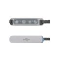 Cache Prise USB pour Samsung Galaxy S5 - Argenté