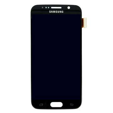Ecran LCD GH97-17260A pour Samsung Galaxy S6 - Noir