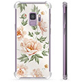 Coque Hybride Samsung Galaxy S9 - Motif Floral